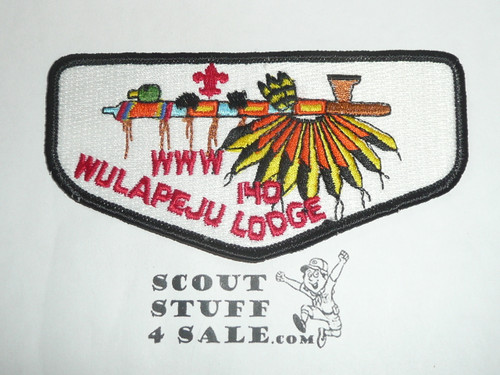 Order of the Arrow Lodge #140 Wulapeju s2 Flap Patch - Scout