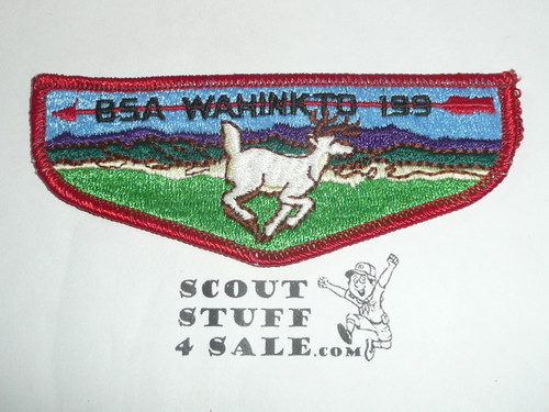 Order of the Arrow Lodge #199 Wahinkto s5 Flap Patch