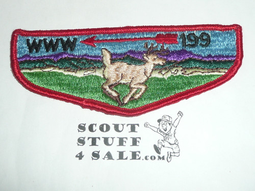 Order of the Arrow Lodge #199 Wahinkto s2 Flap Patch