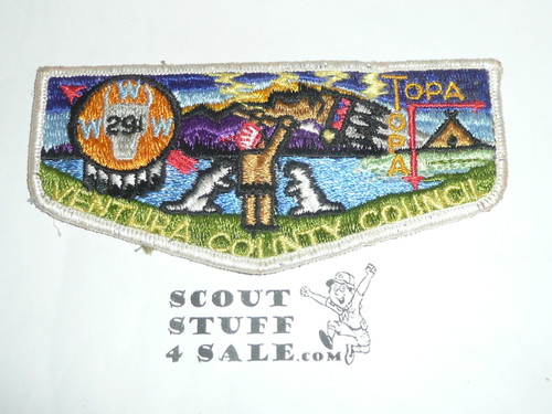 Order of the Arrow Lodge #291 Topa Topa s1 Flap Patch