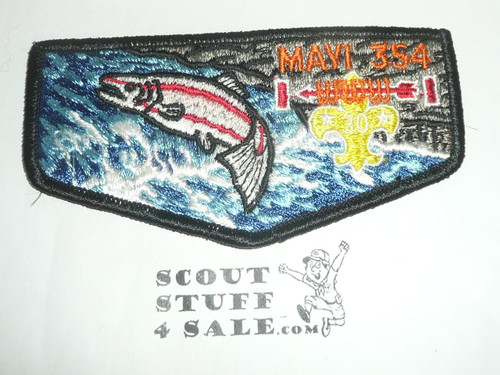 Order of the Arrow Lodge #354 Mayi s13 30th Anniversary Flap Patch