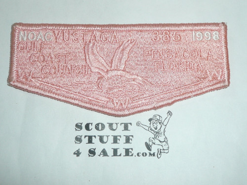 Order of the Arrow Lodge #385 Yustaga s41 1998 NOAC Flap Patch