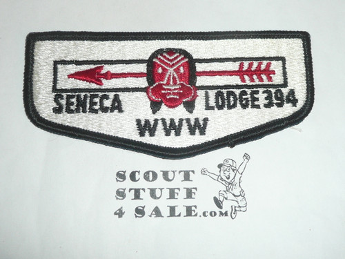 Order of the Arrow Lodge #394 Seneca s1a First Flap Patch