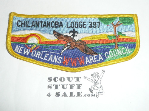 Order of the Arrow Lodge #397 Chilantakoba s18 Flap Patch