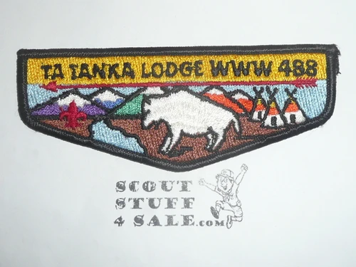 Order of the Arrow Lodge #488 Ta Tanka s11 Flap Patch