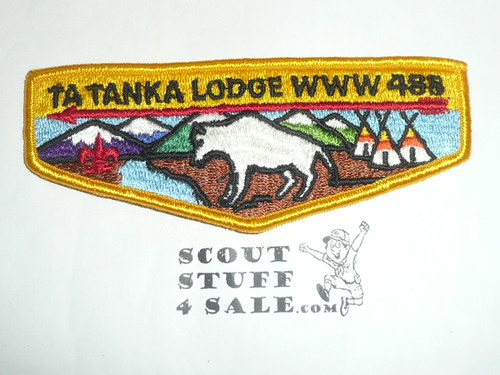 Order of the Arrow Lodge #488 Ta Tanka s14 Flap Patch