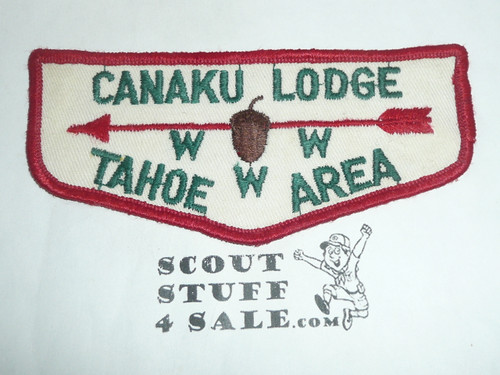 Order of the Arrow Lodge #511 Canaku f3 Flap Patch