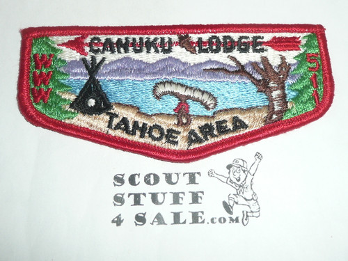 Order of the Arrow Lodge #511 Canaku s1 Flap Patch