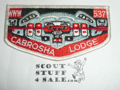 Order of the Arrow Lodge #537 Cabrosha s6 Flap Patch