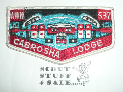 Order of the Arrow Lodge #537 Cabrosha s7 Flap Patch