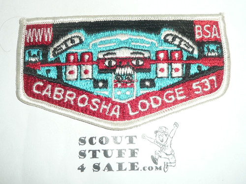 Order of the Arrow Lodge #537 Cabrosha s9 Flap Patch