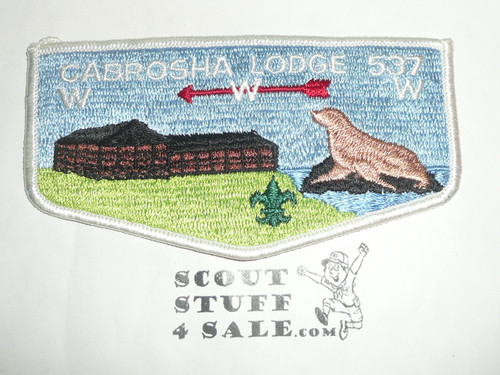 Order of the Arrow Lodge #537 Cabrosha s15 Flap Patch