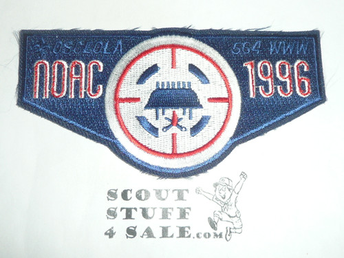 Order of the Arrow Lodge #564 Osceola s19 1996 NOAC Flap Patch
