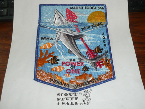 Order of the Arrow Lodge #566 Malibu 2009 NOAC DELEGATE Set - Scout