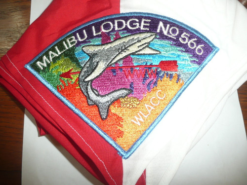 Order of the Arrow Lodge #566 Malibu P4 Pie Patch On Neckerchief - Scout