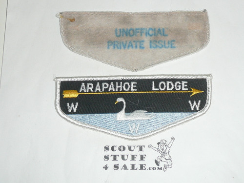 Order of the Arrow Lodge #191 Arapahoe private Issue Flap Patch