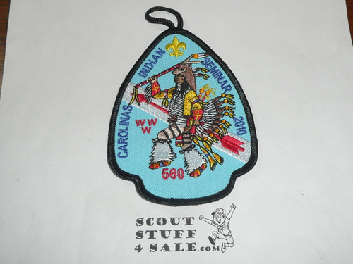 Order of the Arrow Lodge #560 Eswau Huppeday 2010 Carolinas Indian Seminar Patch