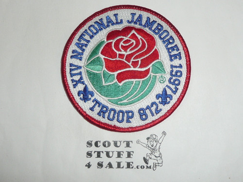 1997 National Jamboree - San Gabriel Valley Council Troop 812 Jamboree Contingent Patch