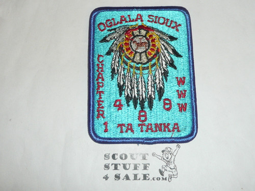 Order of the Arrow Lodge #488 Ta Tanka Oglala Sioux Chapter Patch