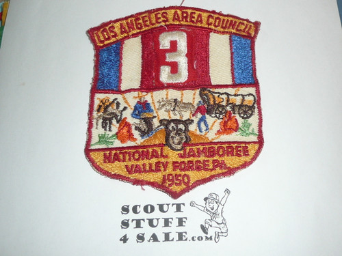 1950 National Jamboree JSP - Los Angeles Area Council, Troop 3, used