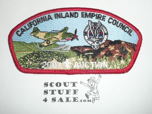 California Inland Empire Council sa136 2007 Auction CSP - Scout