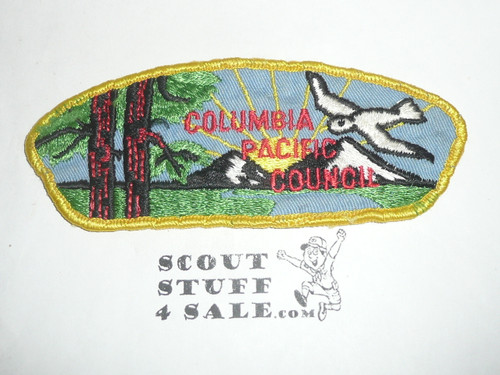 Columbia Pacific Council t1 CSP, sewn