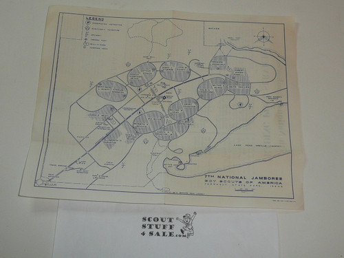 1969 National Jamboree 1 Page Map