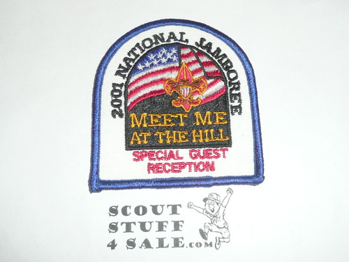 2001 National Jamboree Special Guest Reception Patch