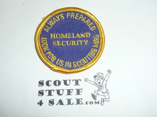 2005 National Jamboree Homeland Security Patch