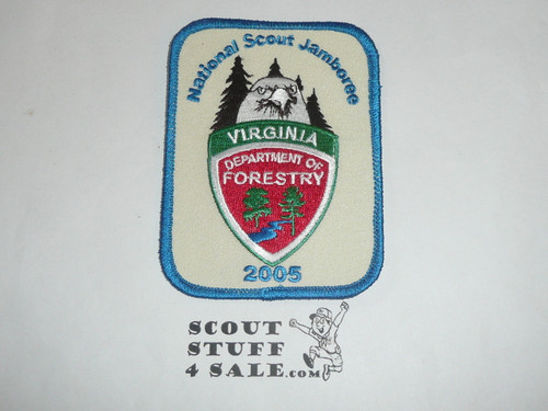 2005 National Jamboree Virginia Department of Forestry Patch