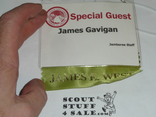 2005 National Jamboree Special Guest ID card