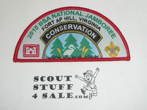 2010 National Jamboree Conservation Woven Patch