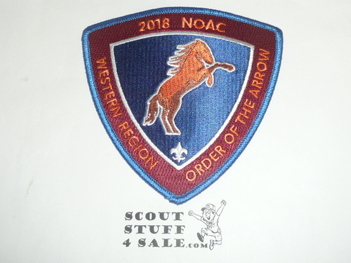 National Order of the Arrow Conference (NOAC), 2018 Western Region Patch