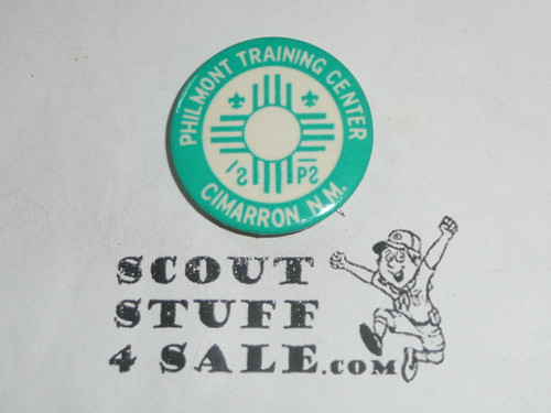 Philmont Scout Ranch, Training Center Button, Green