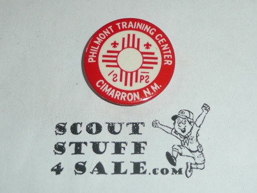 Philmont Scout Ranch, Training Center Button, Red