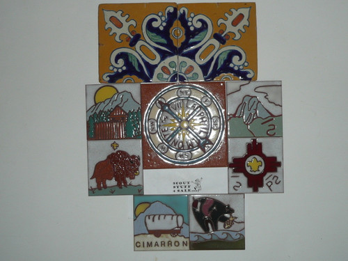 Philmont Scout Ranch, Group of Glazed Ceramic Tiles