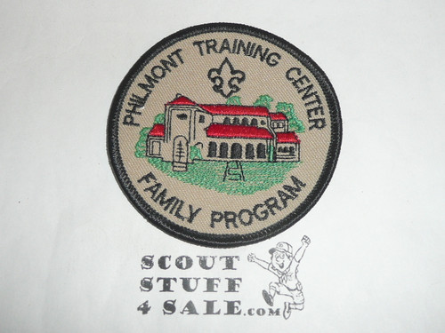 Philmont Scout Ranch, Training Center Family Program Patch