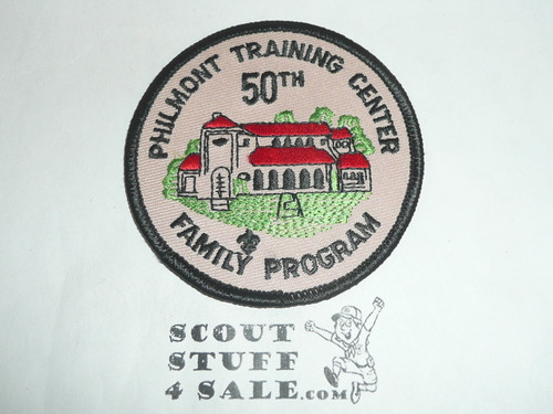 Philmont Scout Ranch, Training Center Family Program Patch, 50th Anniversary