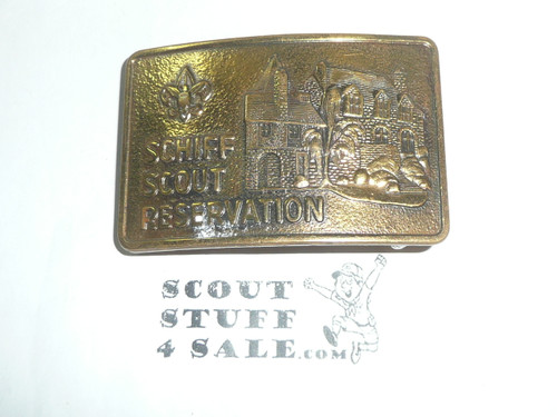 Schiff Scout Reservation, Brass Belt Buckle