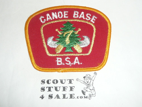 Region Seven Canoe Base Patch, with gold mylar 7