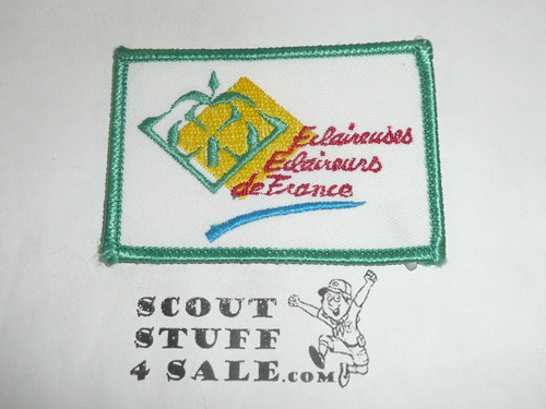 1991 Boy Scout World Jamboree France Patch