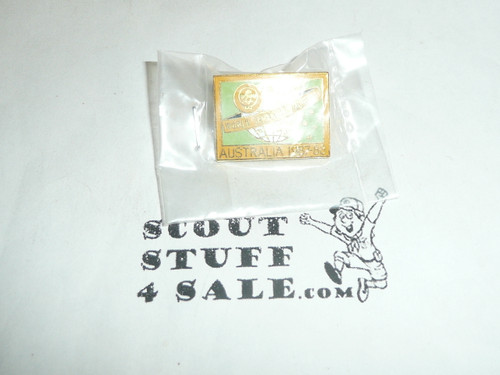 1987-1988 Boy Scout World Jamboree Pin, yellow