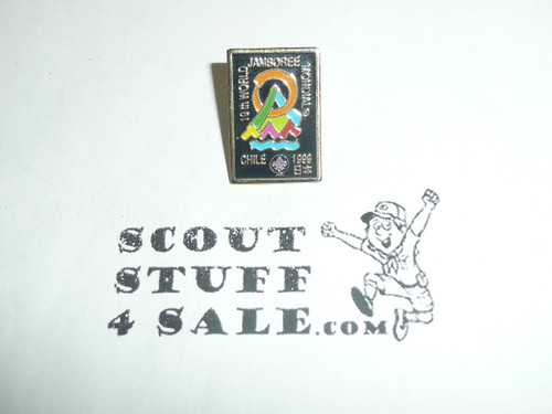 1999 World Jamboree Pin, black