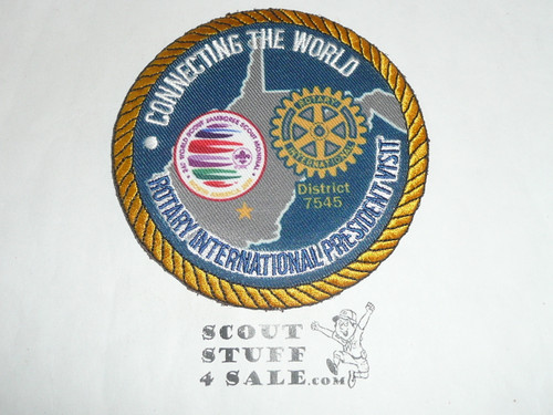 2019 Boy Scout World Jamboree Rotary International Patch