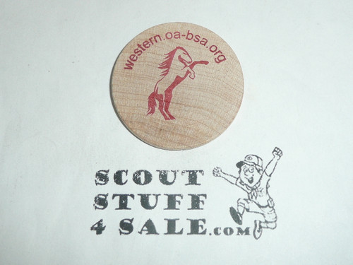 Western Region Surge Wooden Nickel