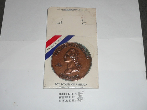Large George Washington Coin / Token, Boy Scout issue