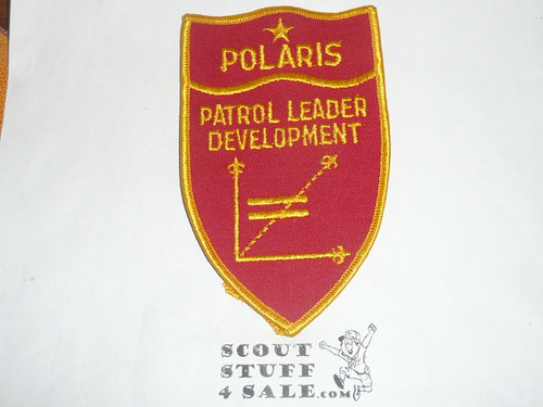 1980's Polaris Junior Leader Development Patch, participant