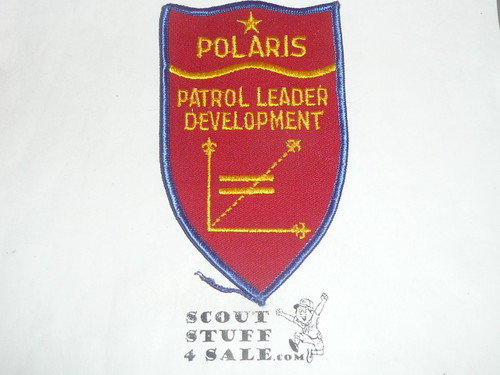 1980's Polaris Junior Leader Development Patch, Staff