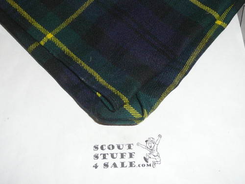 Wood Badge Tartan Wool Neckerchief