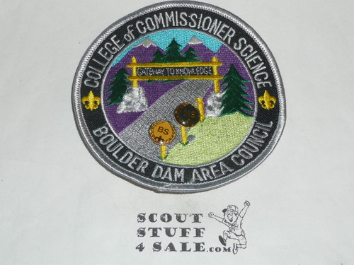 Boulder Dam Area Council Commissioner Conference Patch with 2 pins